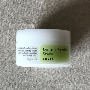 COSRX “Centella Blemish Cream”