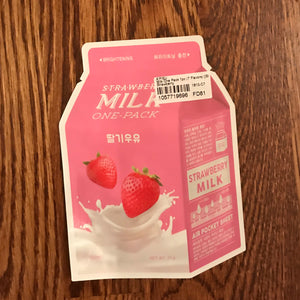 APIEU “Strawberry Milk Brightening Mask”