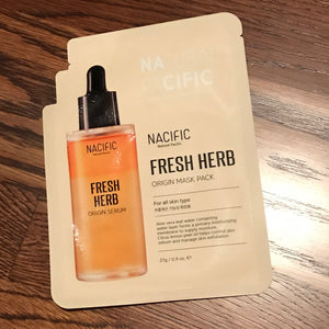 NACIFIC “Fresh Herbs Origins Mask Pack”