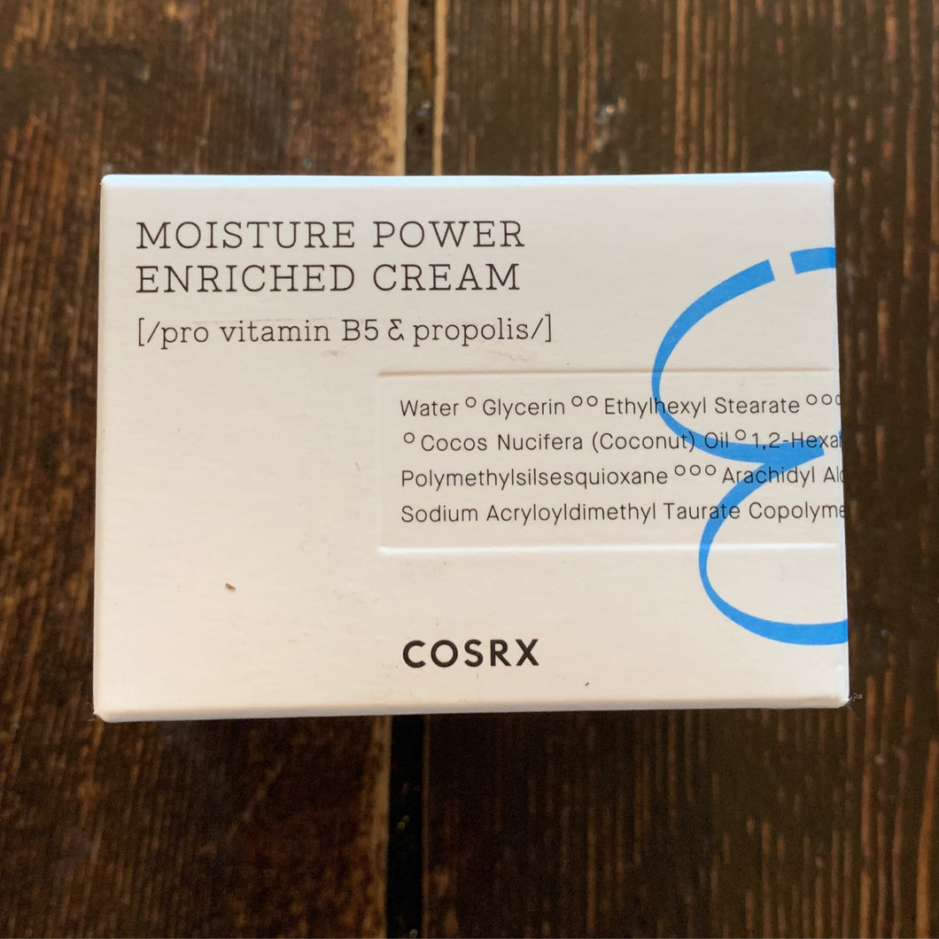COSRX “Moisture Power Enriched Cream”