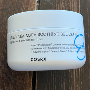 COSRX “Green Tea Soothing Gel Cream”